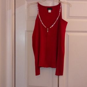 Zip up cardigan